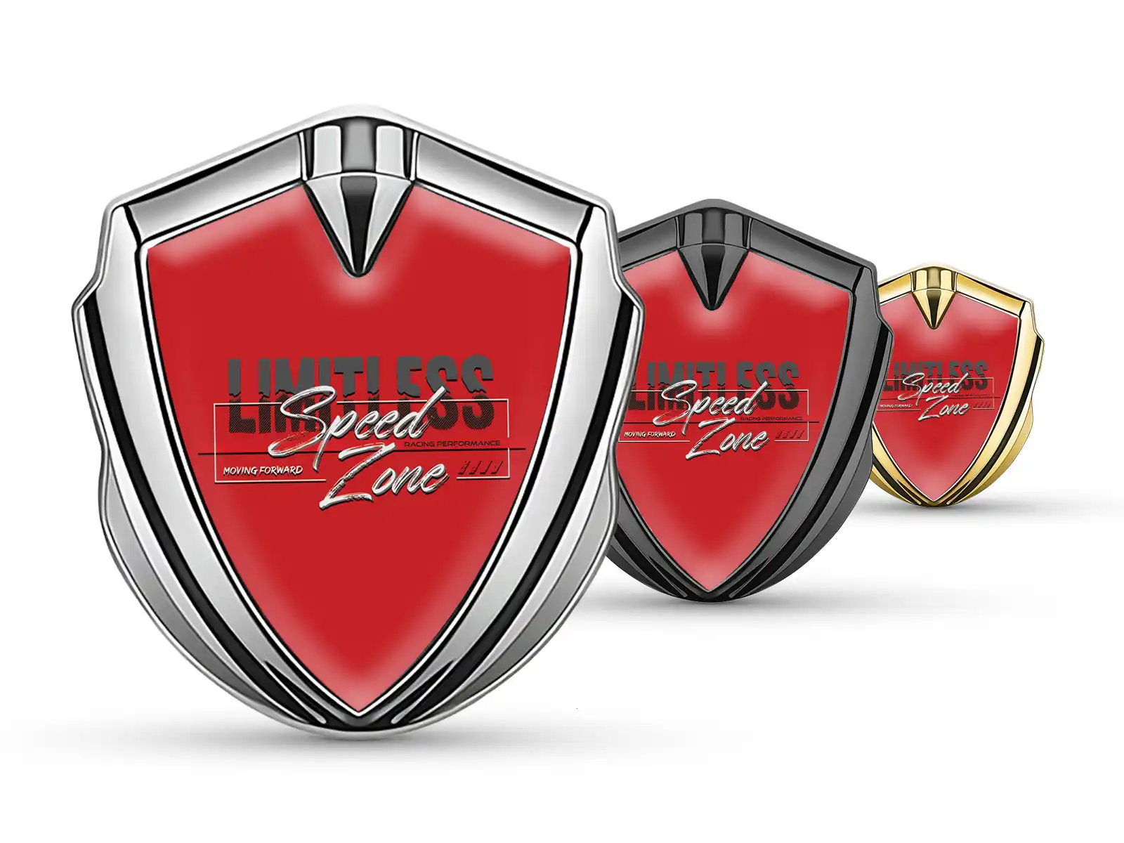 Emblem Metal Badge Minimal Look Universal Style